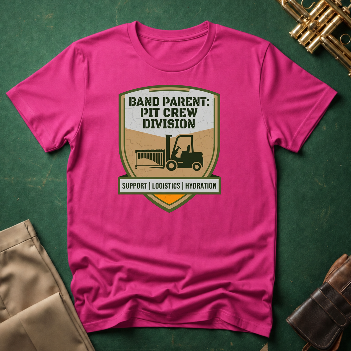 Band Parent Pit Crew Division T-shirt