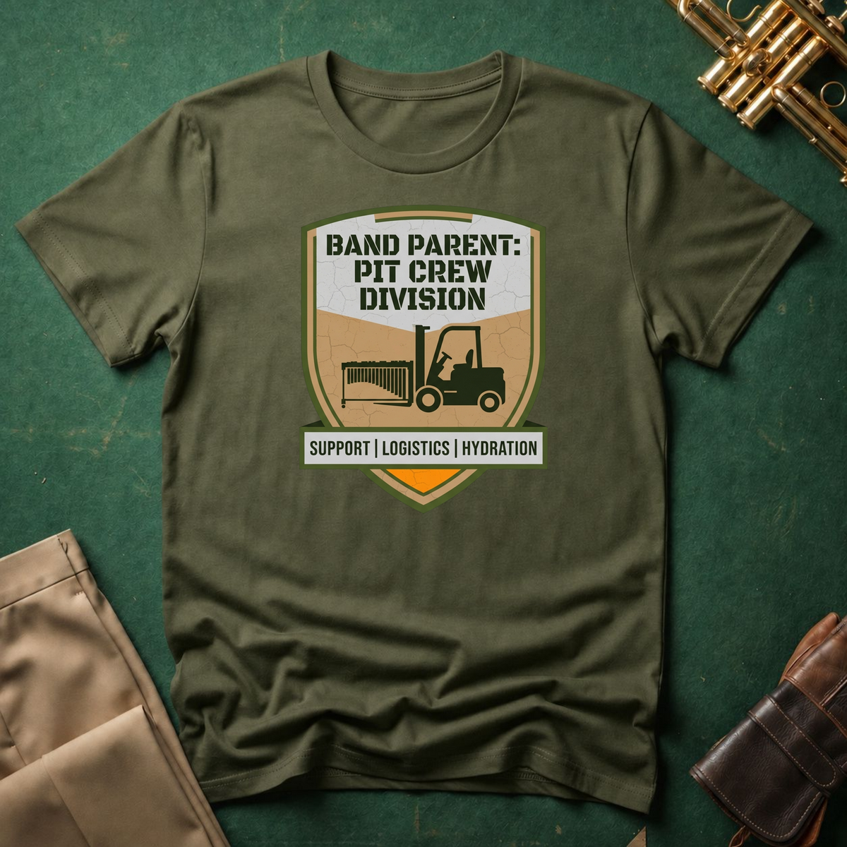 Band Parent Pit Crew Division T-shirt