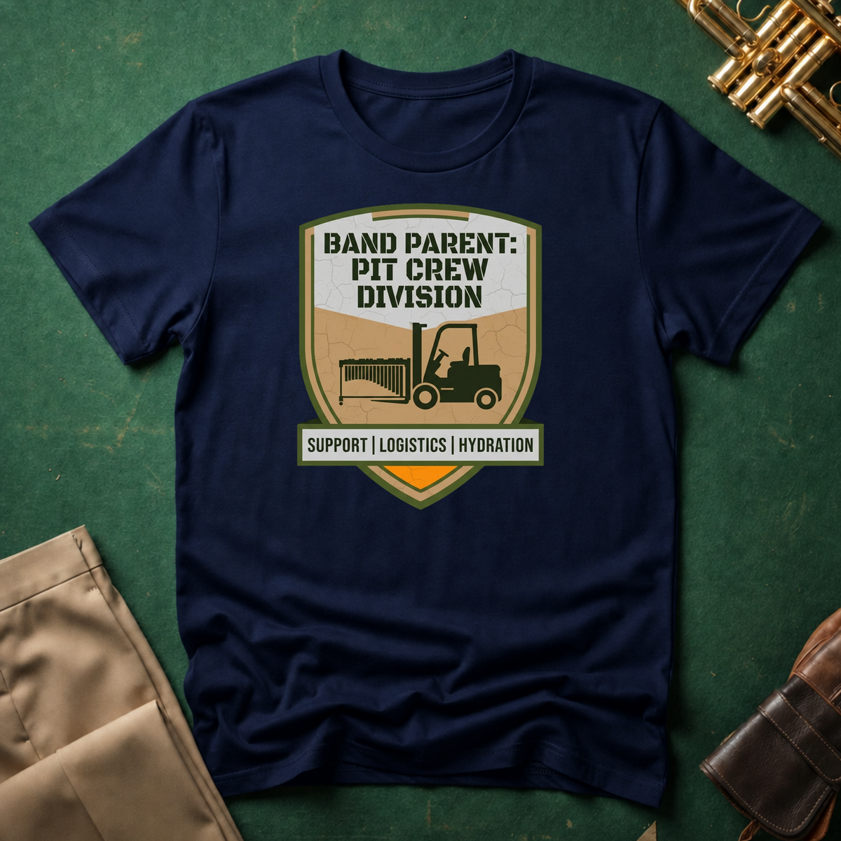 Band Parent Pit Crew Division T-shirt