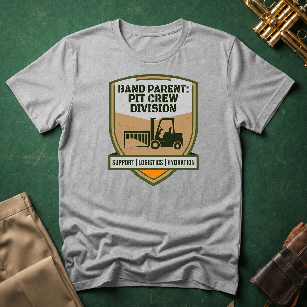 Band Parent Pit Crew Division T-shirt