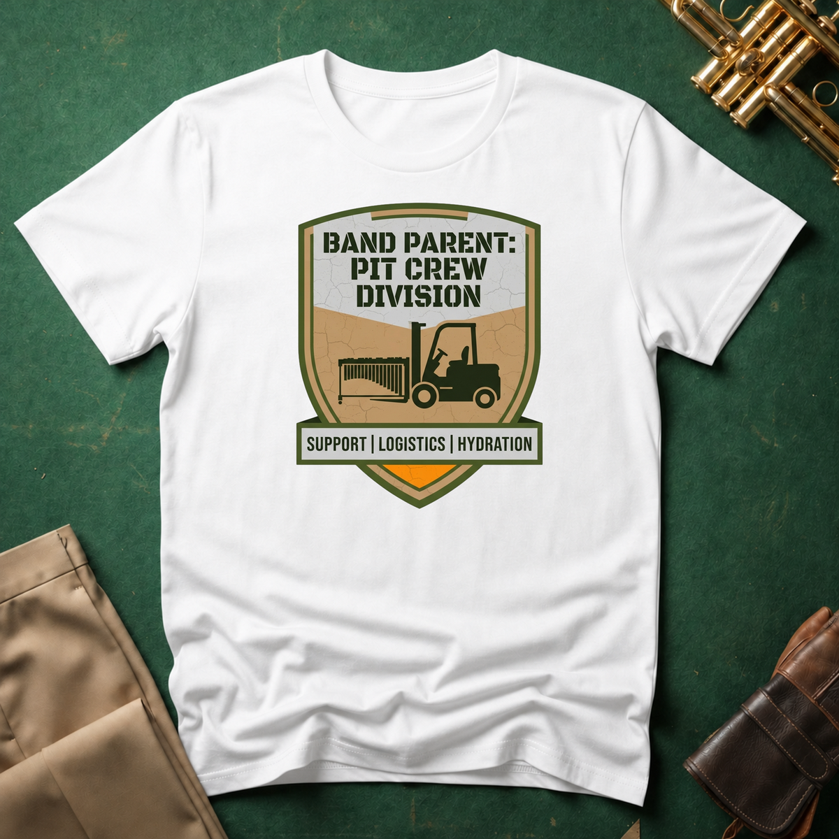 Band Parent Pit Crew Division T-shirt