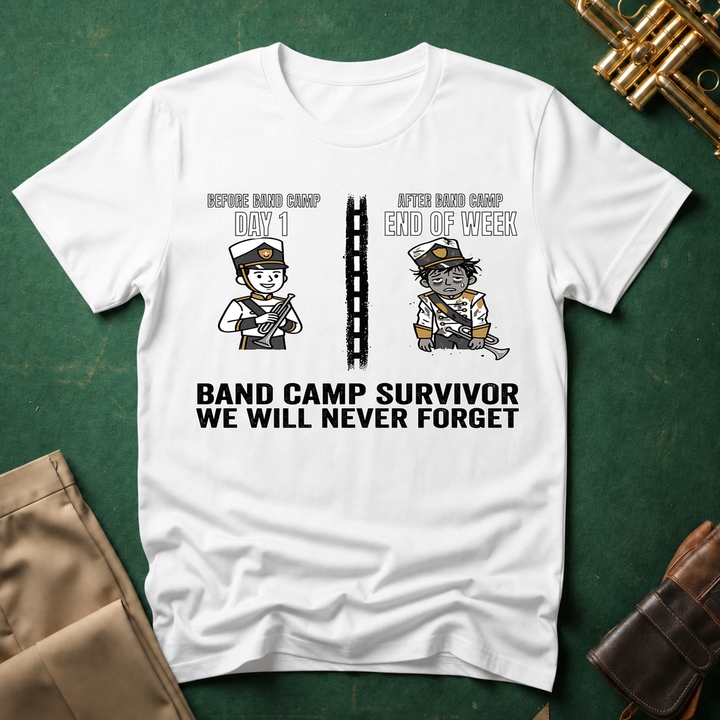Before and After Band Camp T-shirt