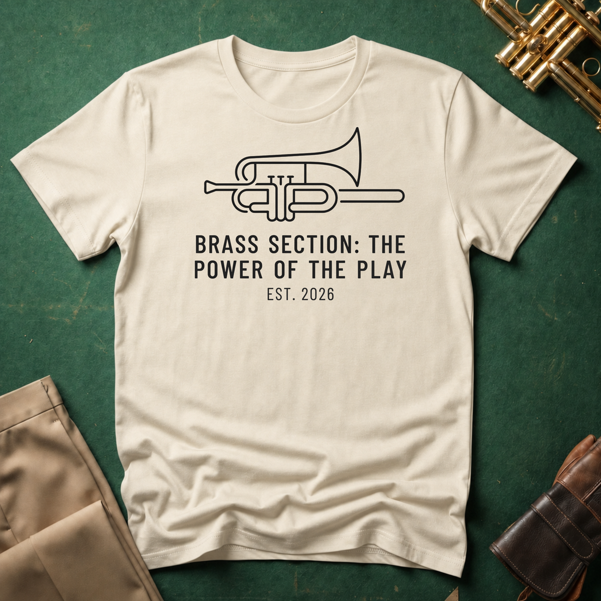 Brass Section: the Power of the Play T-shirt