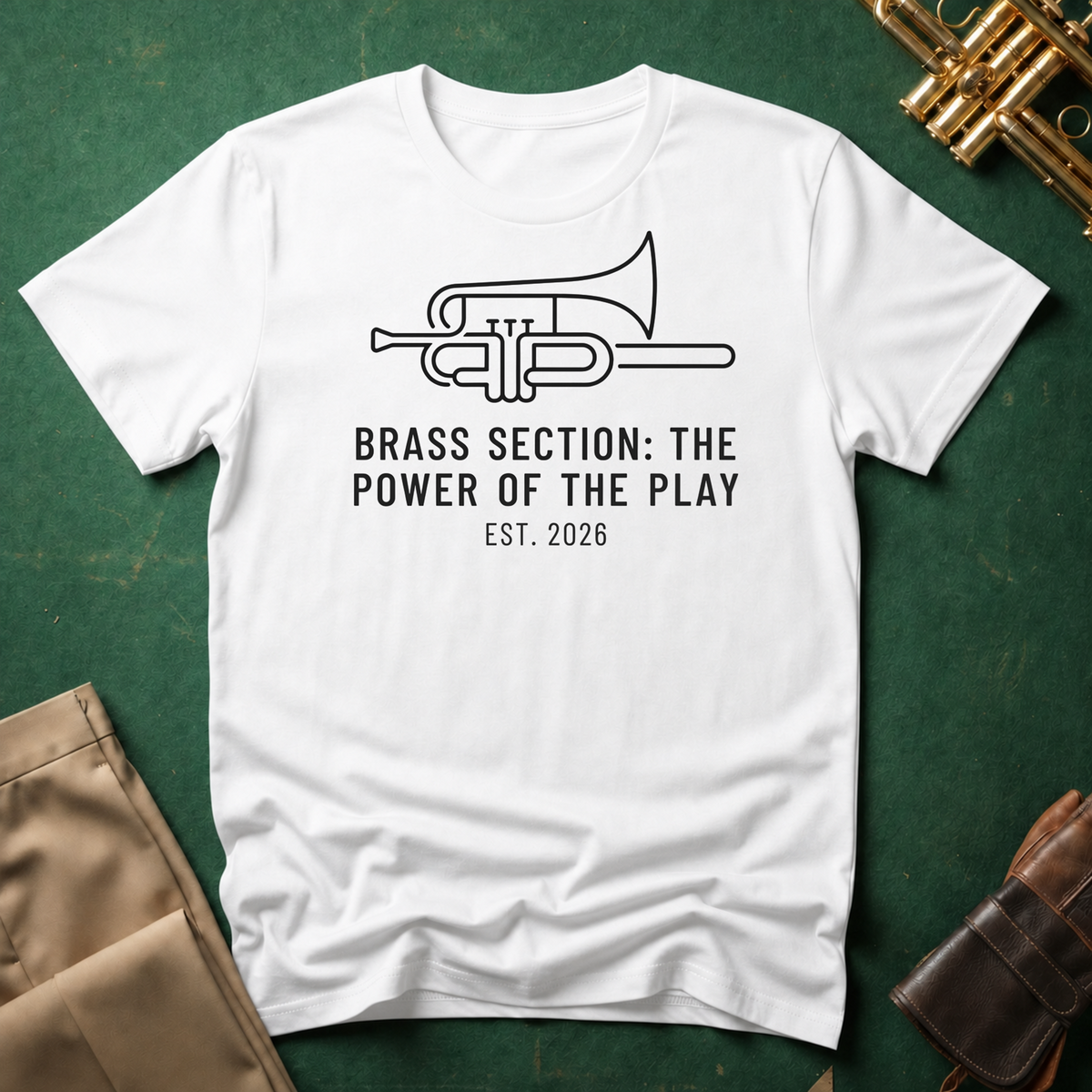Brass Section: the Power of the Play T-shirt