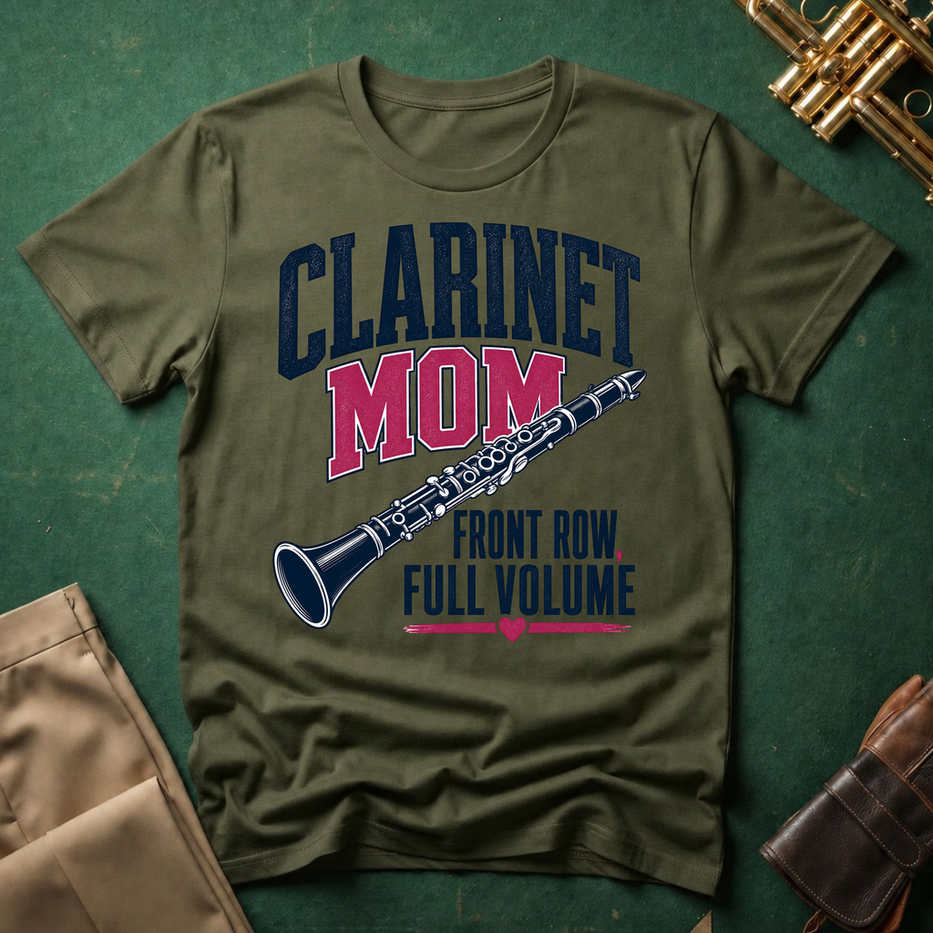 Clarinet Mom Front Row Full Volume