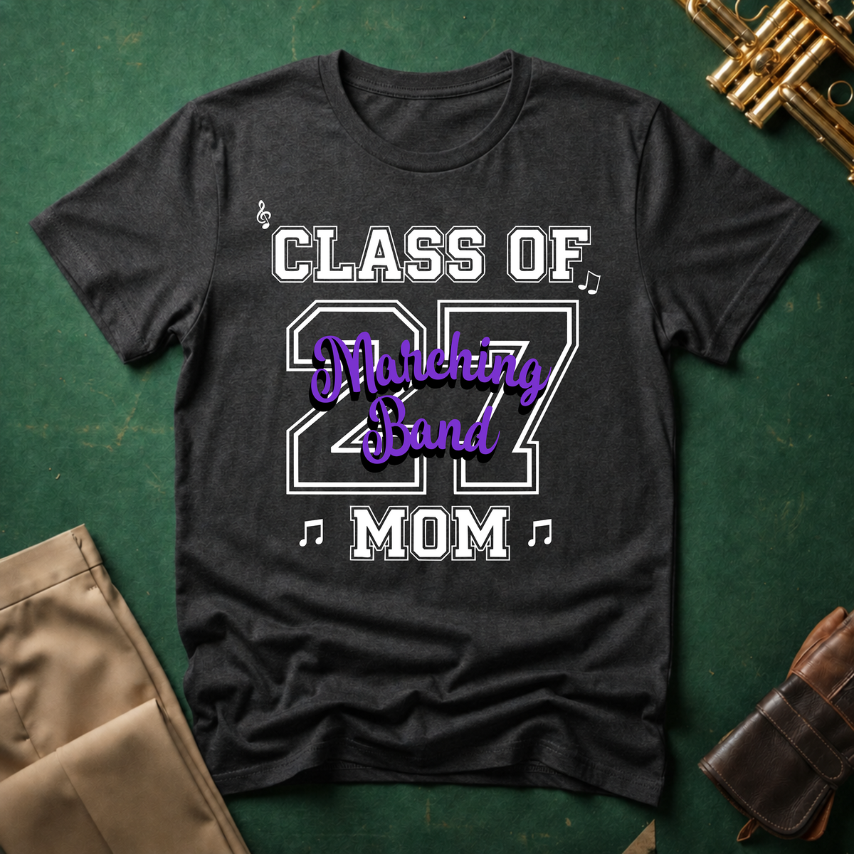 Class of 27 Marching Band Mom T-shirt