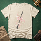 Coquette Clarinet Pink Ribbon T-shirt