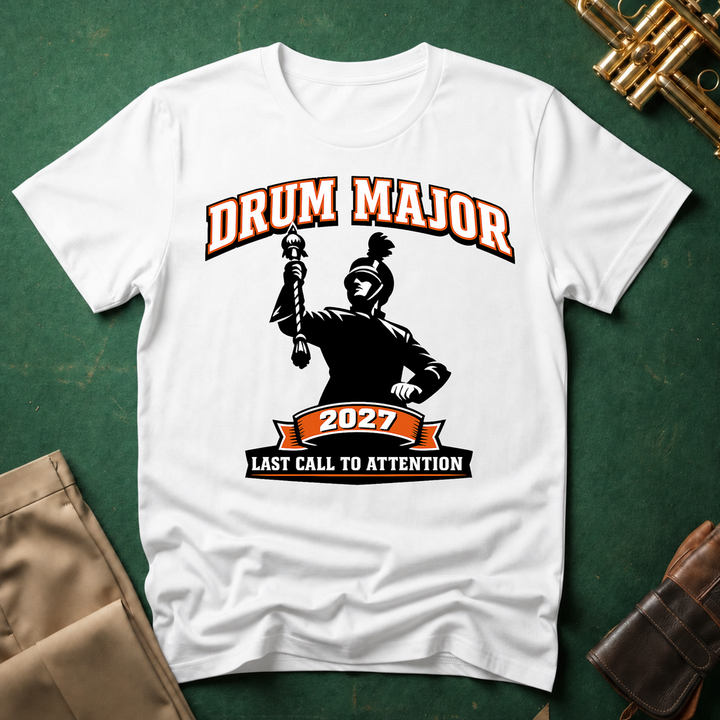 Drum Major Last Call to Attention T-shirt