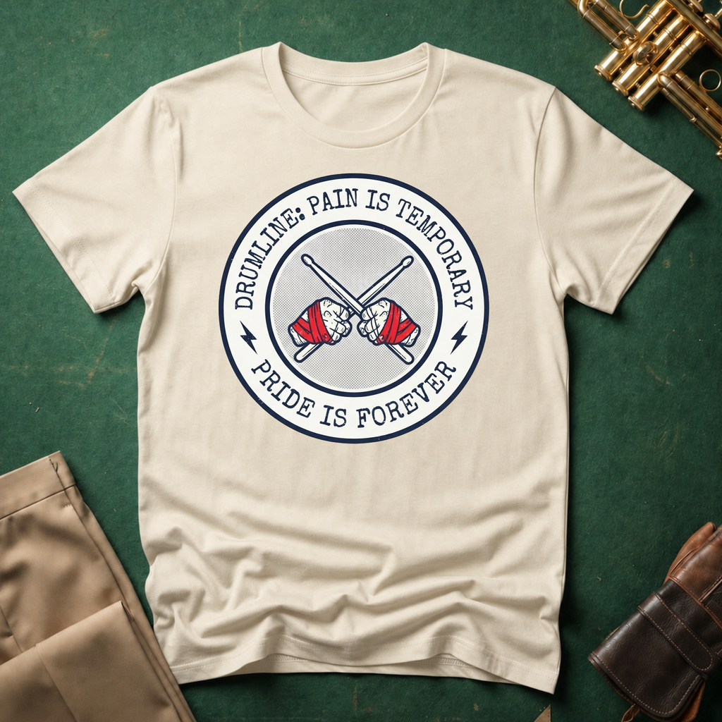 Drumline: Pain is Temporary Pride is Forever T-shirt
