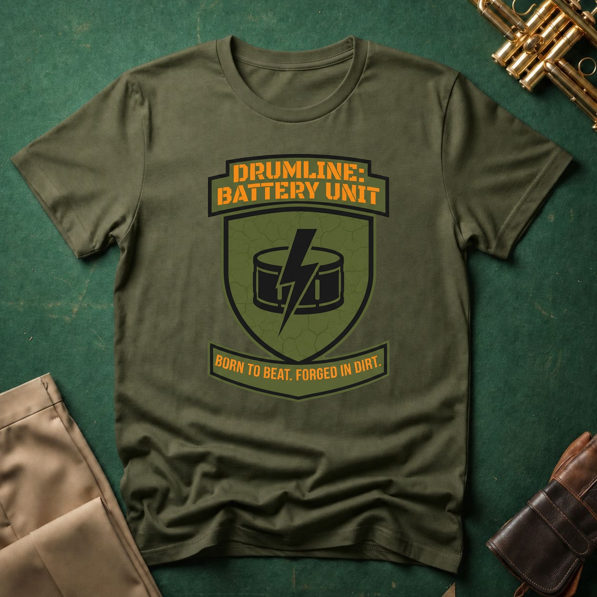 Drumline Battery Unit T-shirt