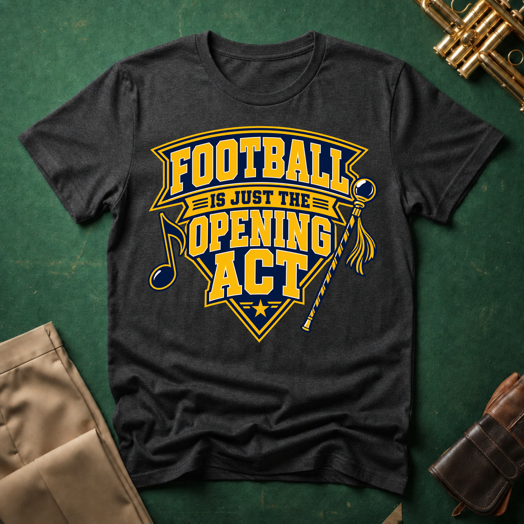 Football is Just the Opening Act T-shirt