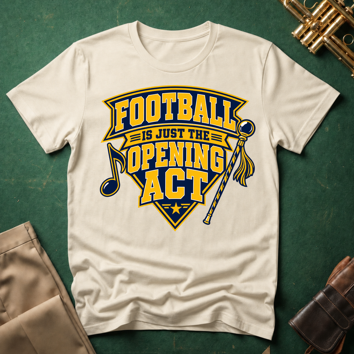 Football is Just the Opening Act T-shirt