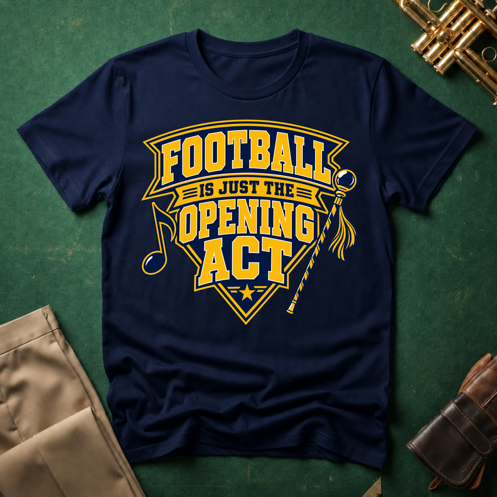 Football is Just the Opening Act T-shirt