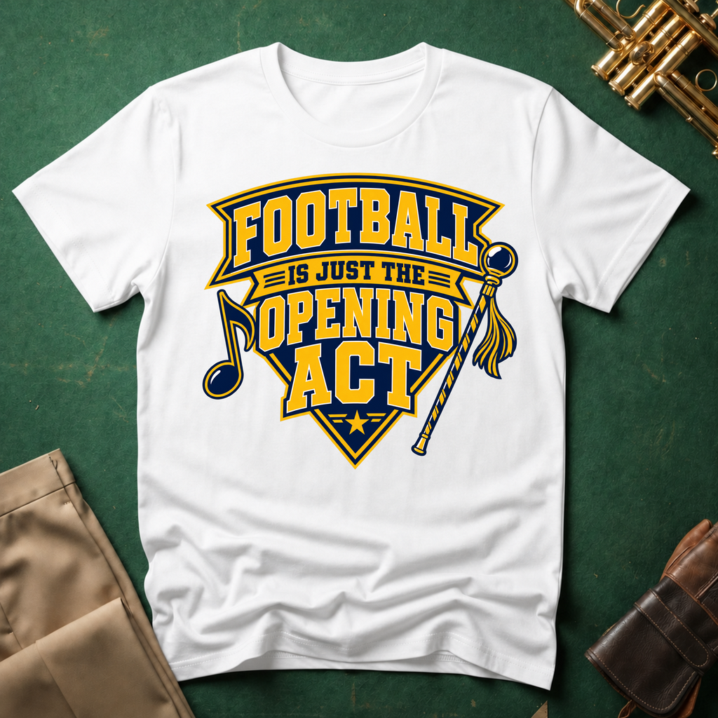 Football is Just the Opening Act T-shirt
