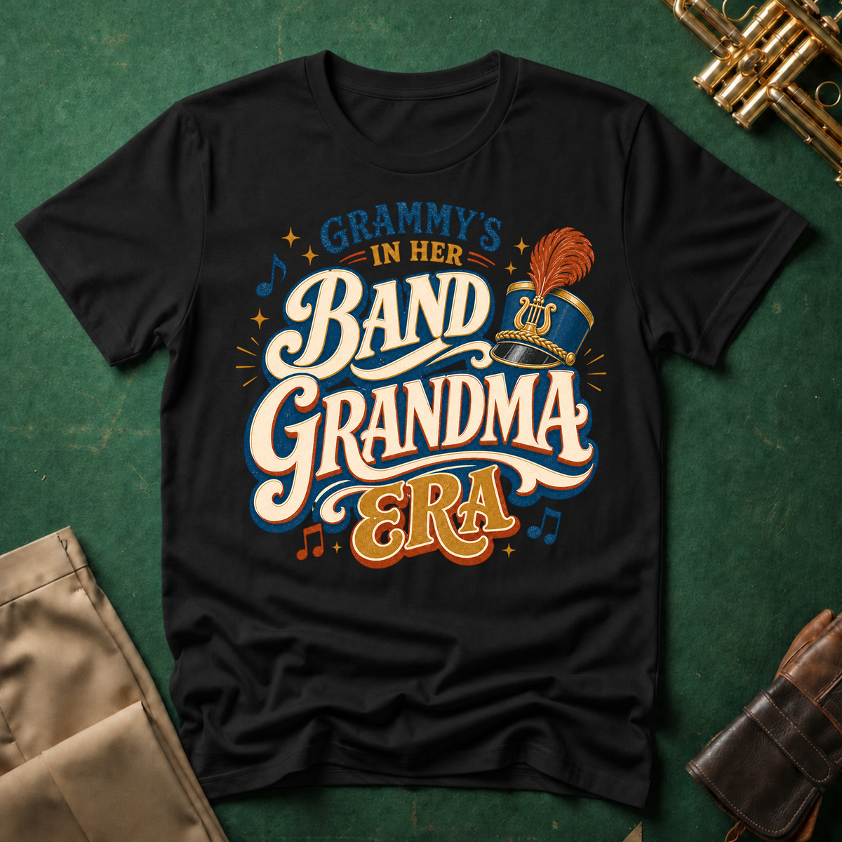 Grammy's in her Band Grandma Era T-shirt