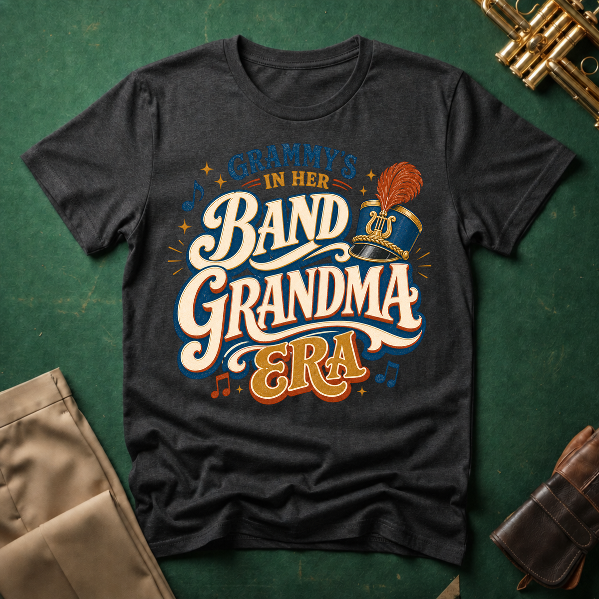 Grammy's in her Band Grandma Era T-shirt
