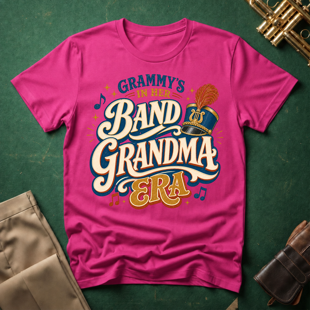 Grammy's in her Band Grandma Era T-shirt