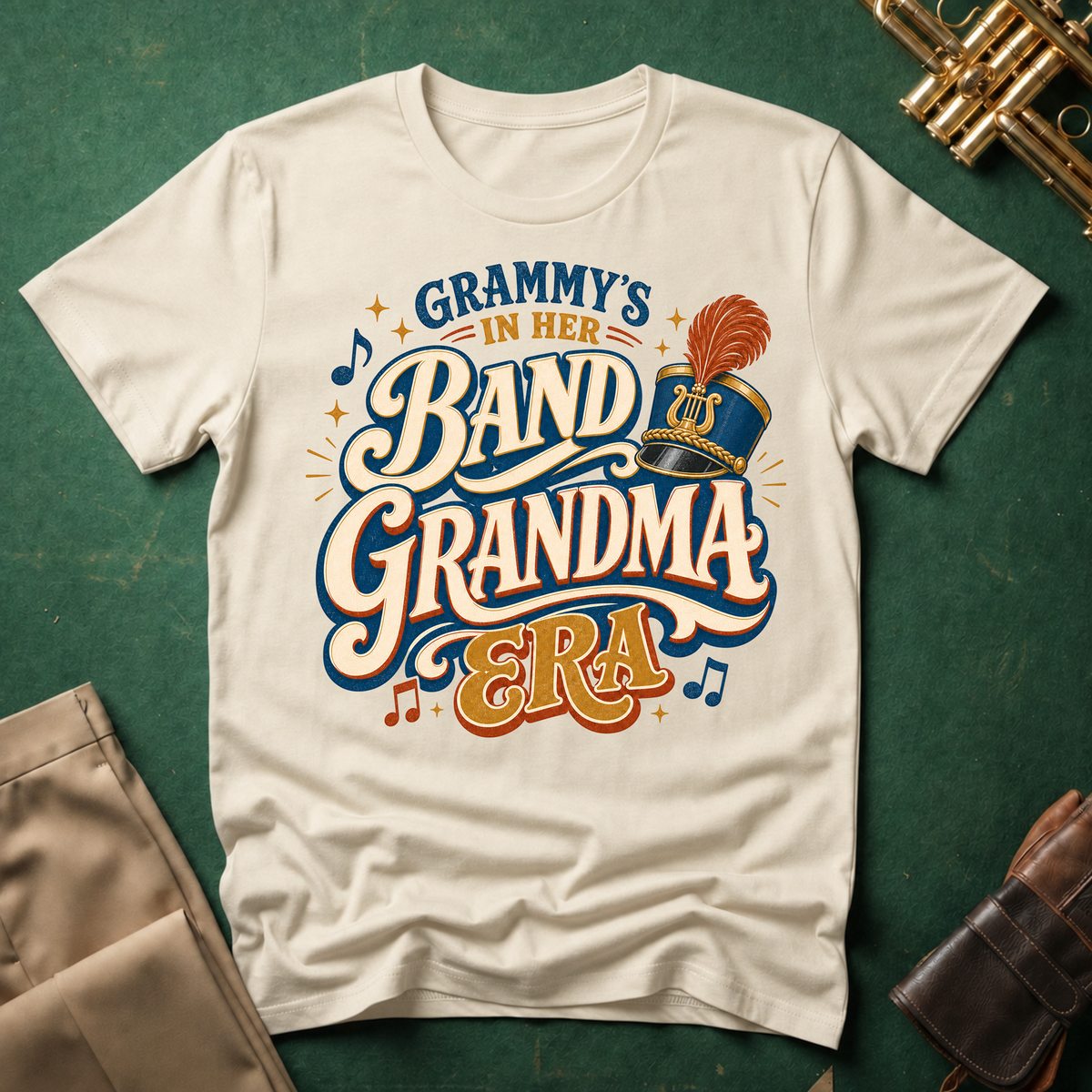 Grammy's in her Band Grandma Era T-shirt