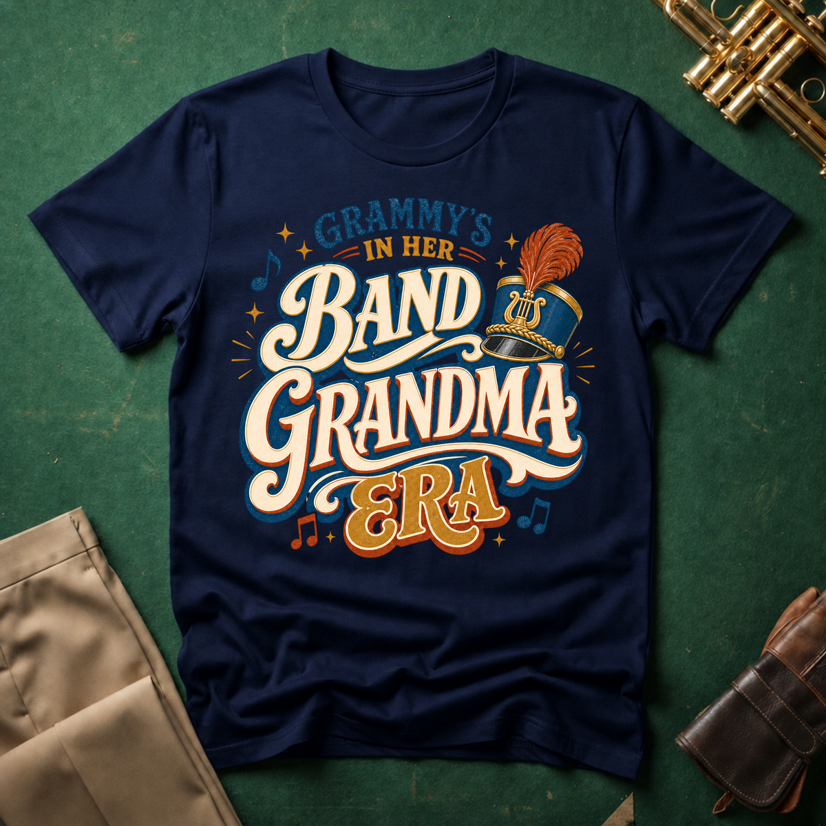 Grammy's in her Band Grandma Era T-shirt
