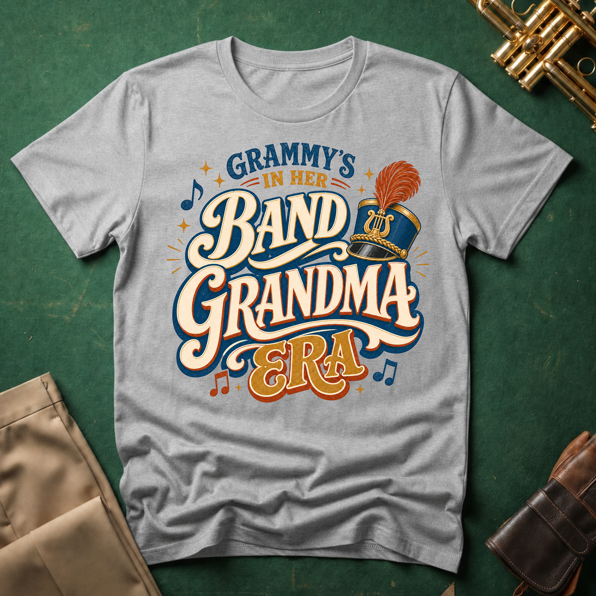 Grammy's in her Band Grandma Era T-shirt