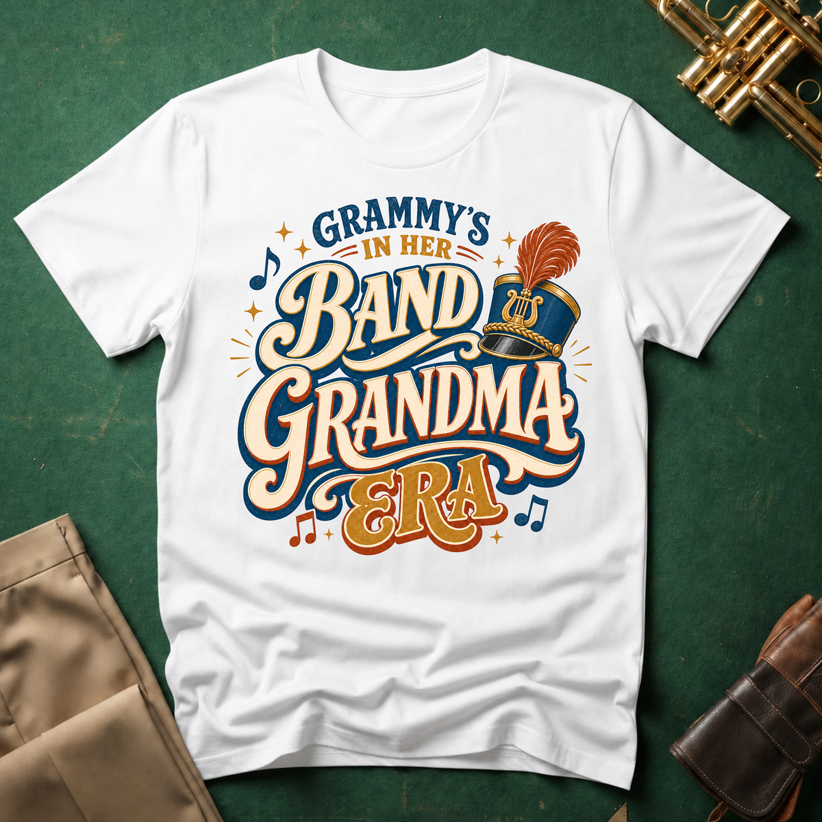 Grammy's in her Band Grandma Era T-shirt