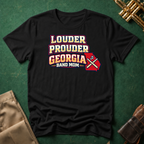 Louder Prouder Georgia Band Mom T-shirt