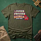 Louder Prouder Georgia Band Mom T-shirt