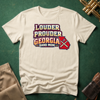 Louder Prouder Georgia Band Mom T-shirt
