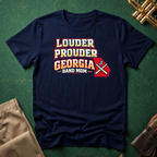 Louder Prouder Georgia Band Mom T-shirt