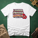 Louder Prouder Georgia Band Mom T-shirt