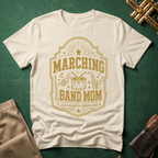Marching Band Mom Gold Patch T-shirt