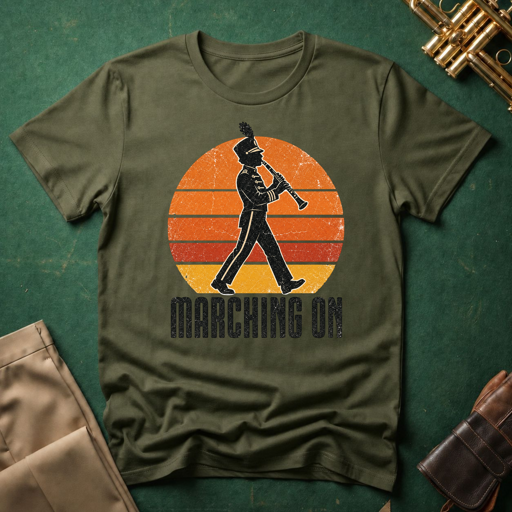 Marching On Clarinet T-shirt