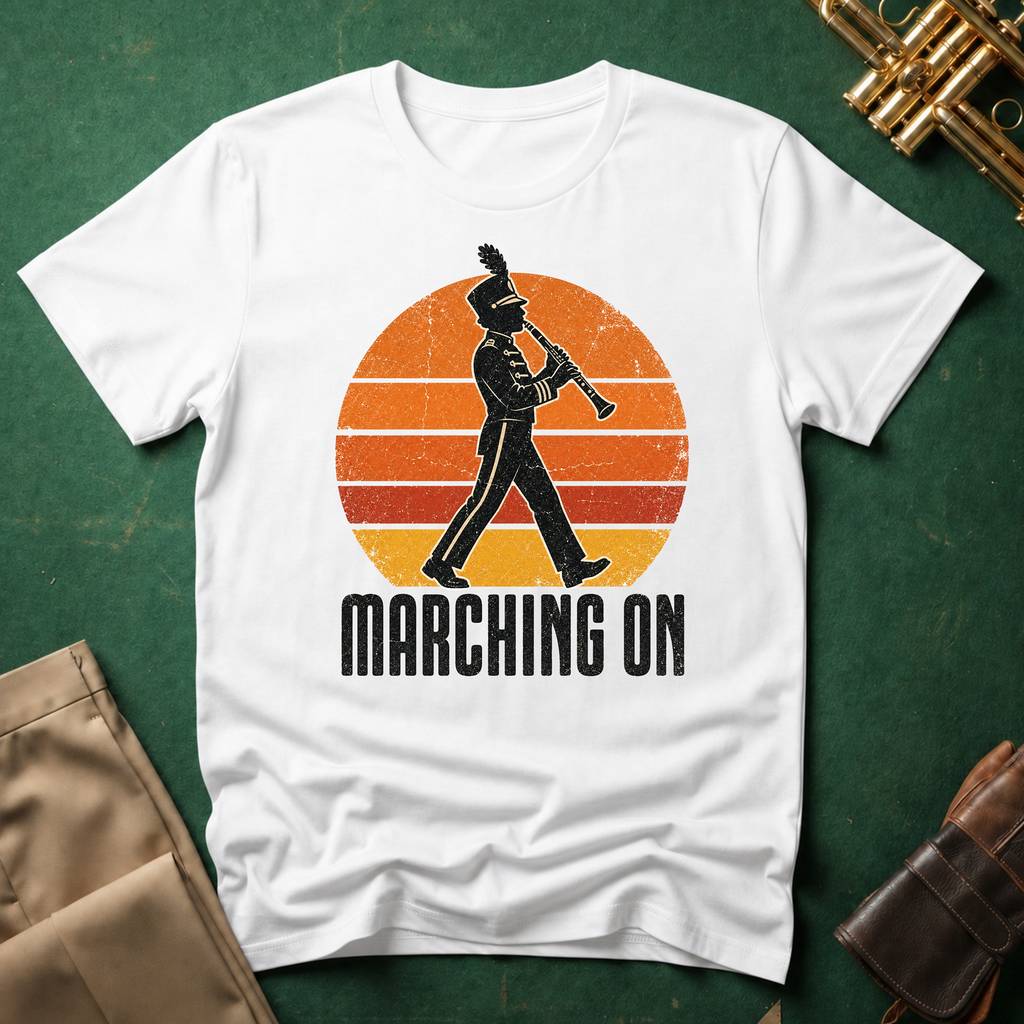 Marching On Clarinet T-shirt