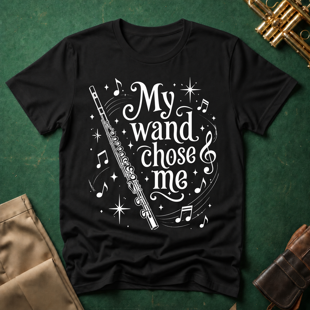 My Wand Chose Me Flute T-shirt