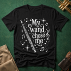 My Wand Chose Me Flute T-shirt
