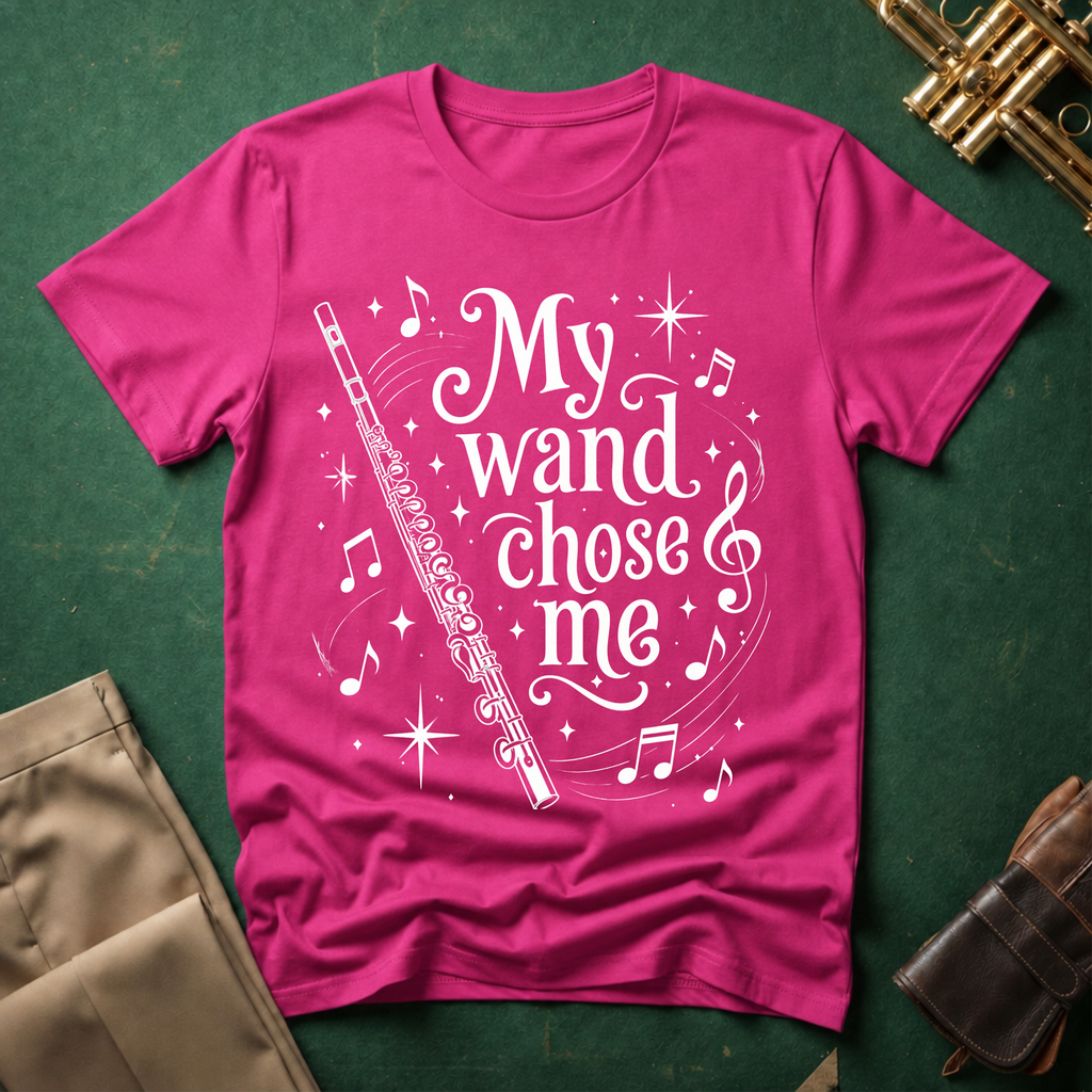 My Wand Chose Me Flute T-shirt