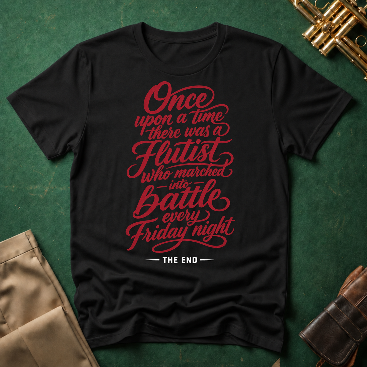 Once Upon a Time There Was a Flutist T-shirt