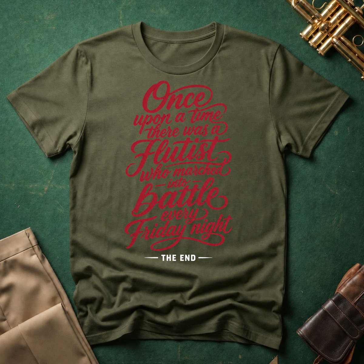 Once Upon a Time There Was a Flutist T-shirt