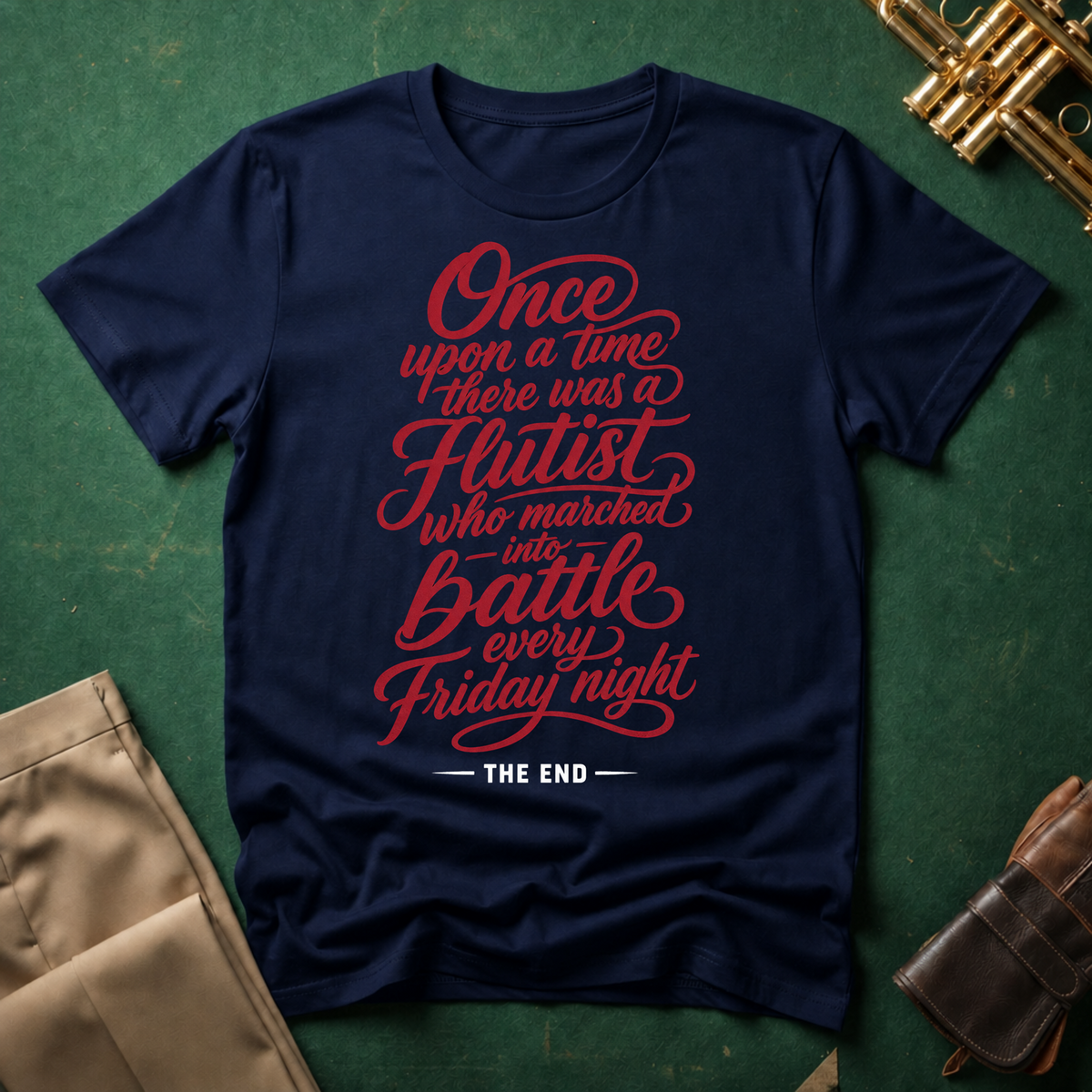 Once Upon a Time There Was a Flutist T-shirt