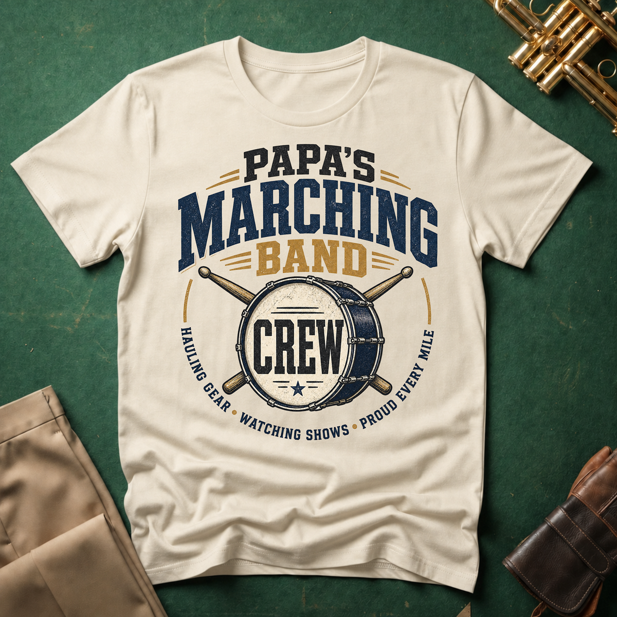 Papa's Marching Band Crew T-shirt
