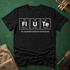 Periodic Table Flute An Essential Element T-shirt