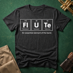 Periodic Table Flute An Essential Element T-shirt