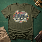 Senior 2027 Band Mom Floral T-shirt