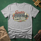 Senior 2027 Band Mom Floral T-shirt