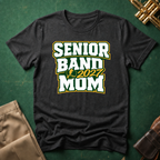 Senior Band 2027 Mom Green/Yellow T-shirt