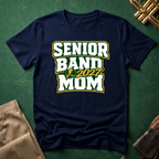 Senior Band 2027 Mom Green/Yellow T-shirt