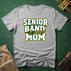 Senior Band 2027 Mom Green/Yellow T-shirt