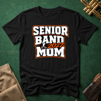 Senior Band 2027 Mom Orange T-shirt