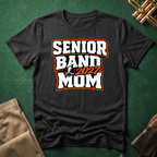 Senior Band 2027 Mom Orange T-shirt