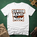 Senior Band 2027 Mom Orange T-shirt